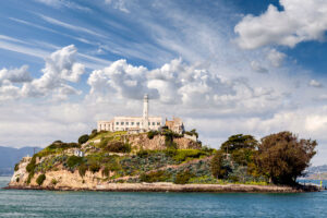 Alcatraz Island in San Francisco, USA